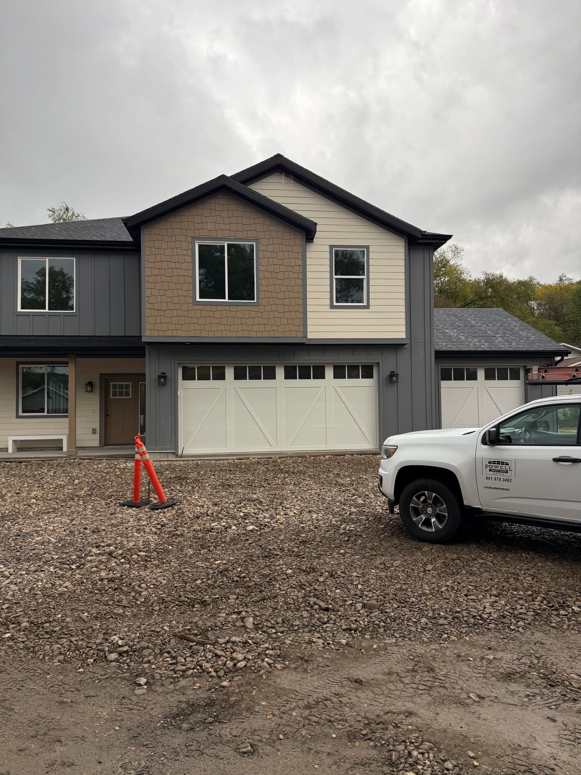 New Construction Garage Door Install Done Right image