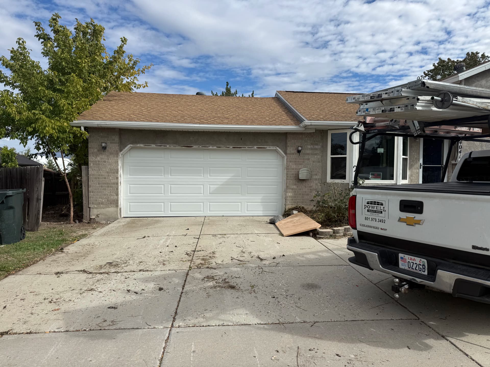 Gallery photos for Long Panel Garage Door Replacement for a Property Remodel: Image #1